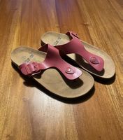 rot/rosa Sandalen/ Zehentrenner walkx comfort, Gr 39, Leder