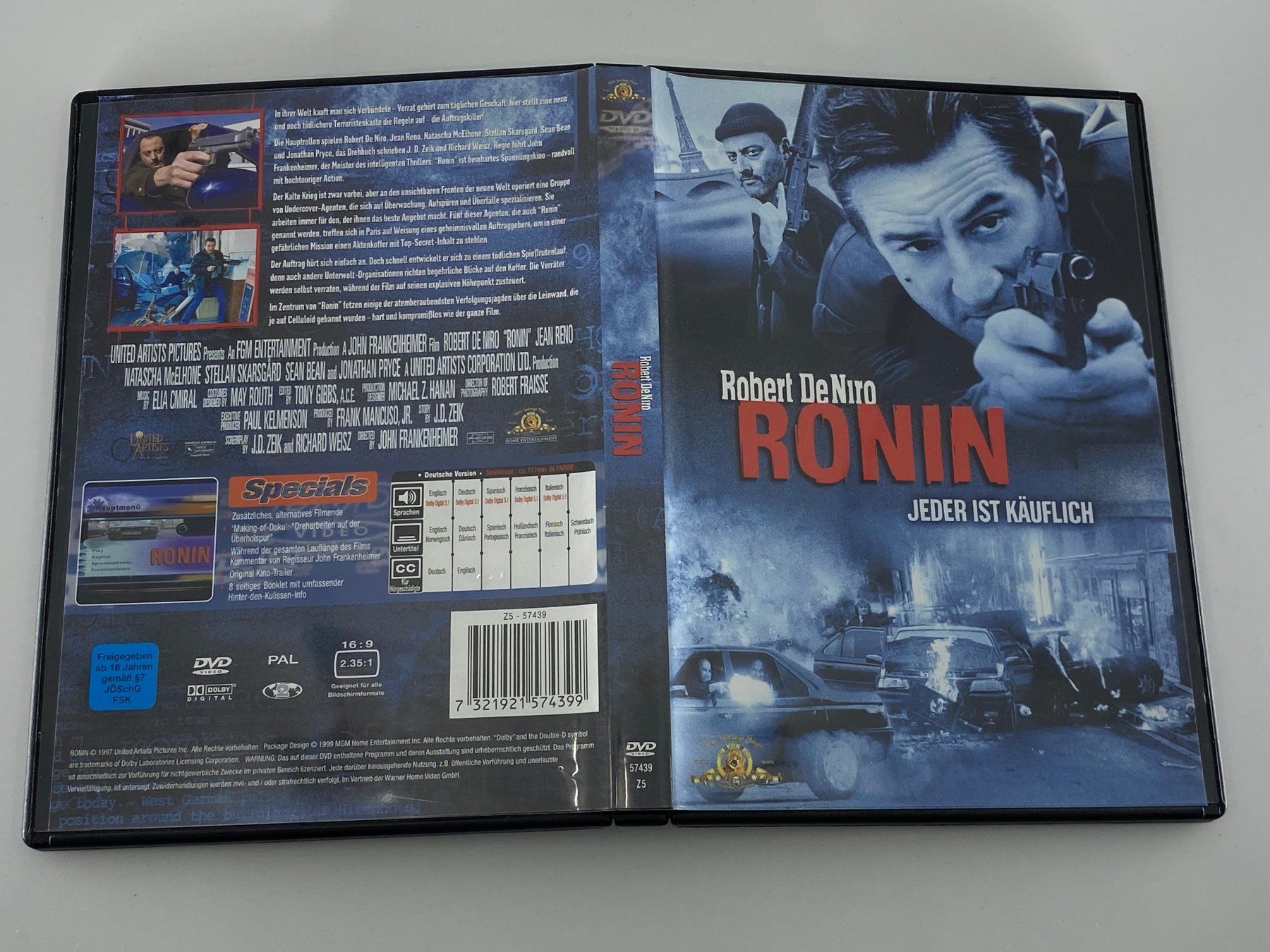 Tutti i DVDs: DVD -  Ronin - Jeder ist käuflich – Usato da Langwiesen venduto da Restposten-24