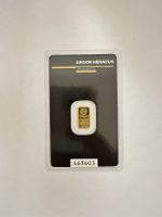 Goldbarren Argor-Heraeus 1g 999.9 neuwertig