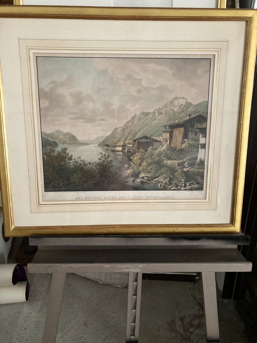 Grafica & Litografie: Lithographie, von Carl Friedrich Heinzmann – Usato da Luzern venduto da rup_r6cz