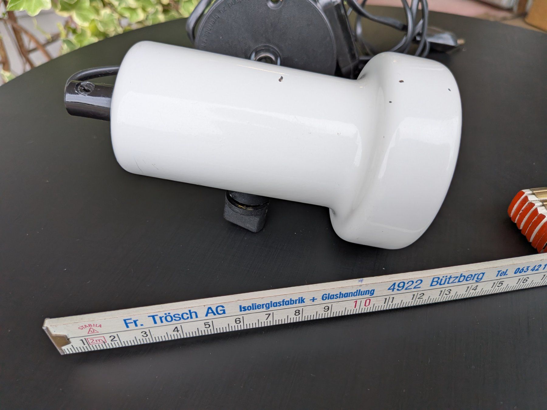 Lampade: Kleine Wandlampe weiss – Usato da Emmen venduto da Brockofsky 3