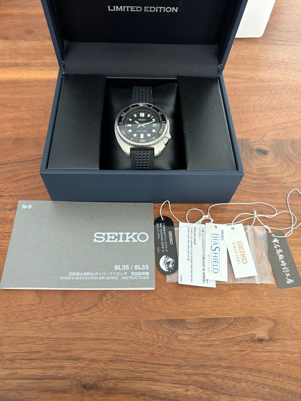 Seiko Orologi: Seiko SLA033 - rar - Reedition der Capt. Willard ref. 6105 – Usato da Zürich venduto da Airflow22 6