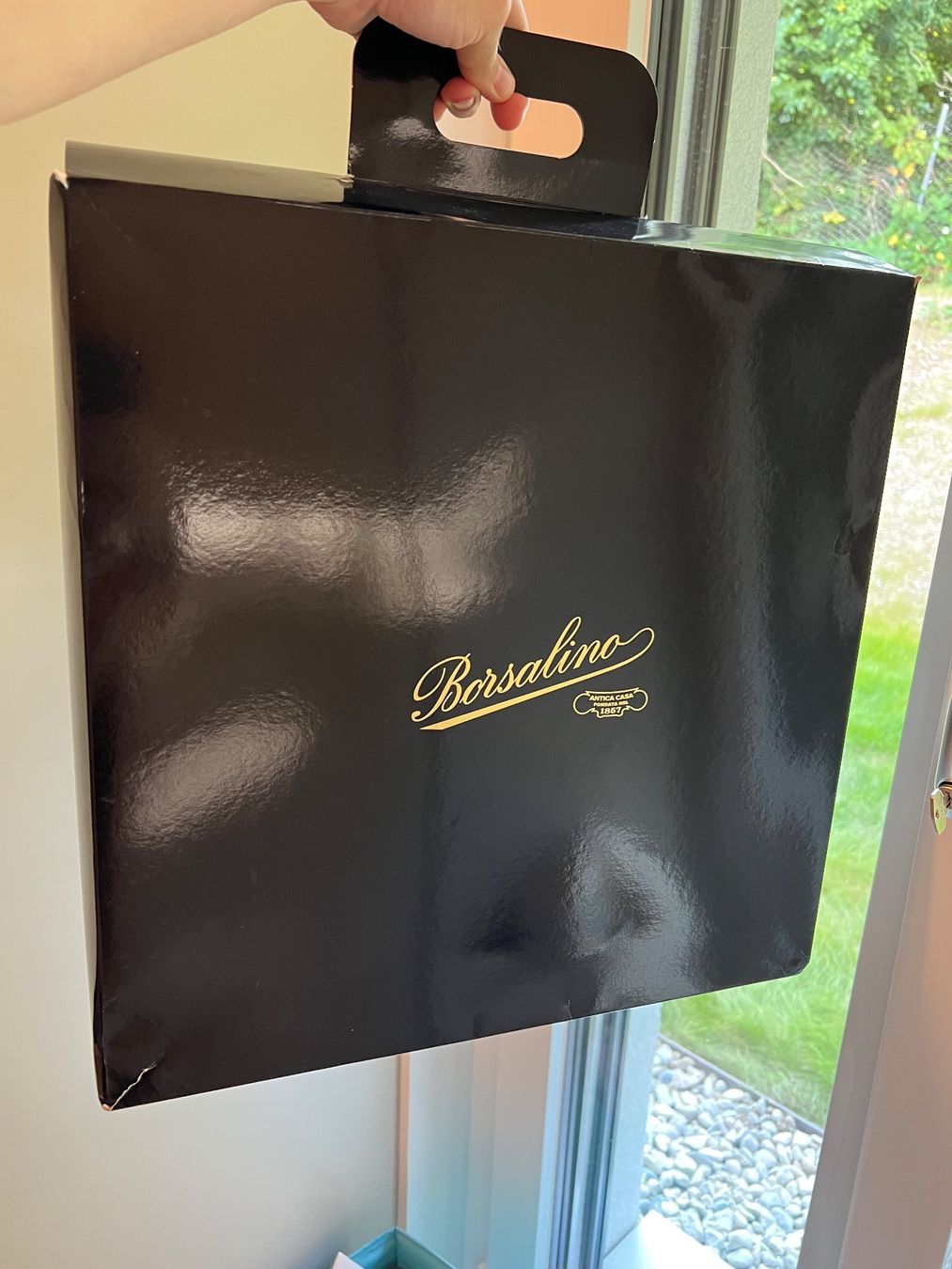 Borsalino Copricapi, berretti & cappellini: Borsalino sunhat fedora- new – Nuovo e nell'imballaggio originale da Corsier GE venduto da Karol_save_planet 8