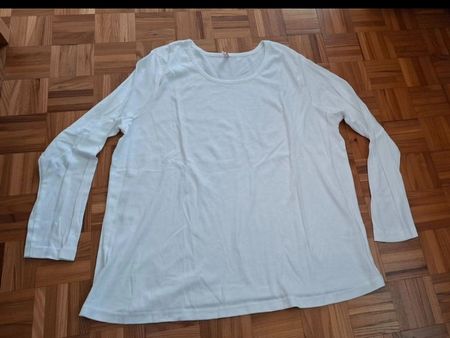 Shirt neuf blanc Sheego Neuf/Shirt neu weiss Sheego