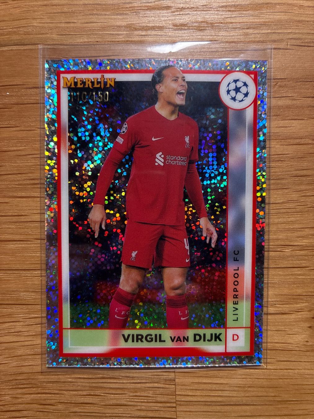 Panini Carte collezionabili: Topps Chrome Merlin Virgil van Dijk Liverpool /150 – Usato da Wangenried venduto da Garagara