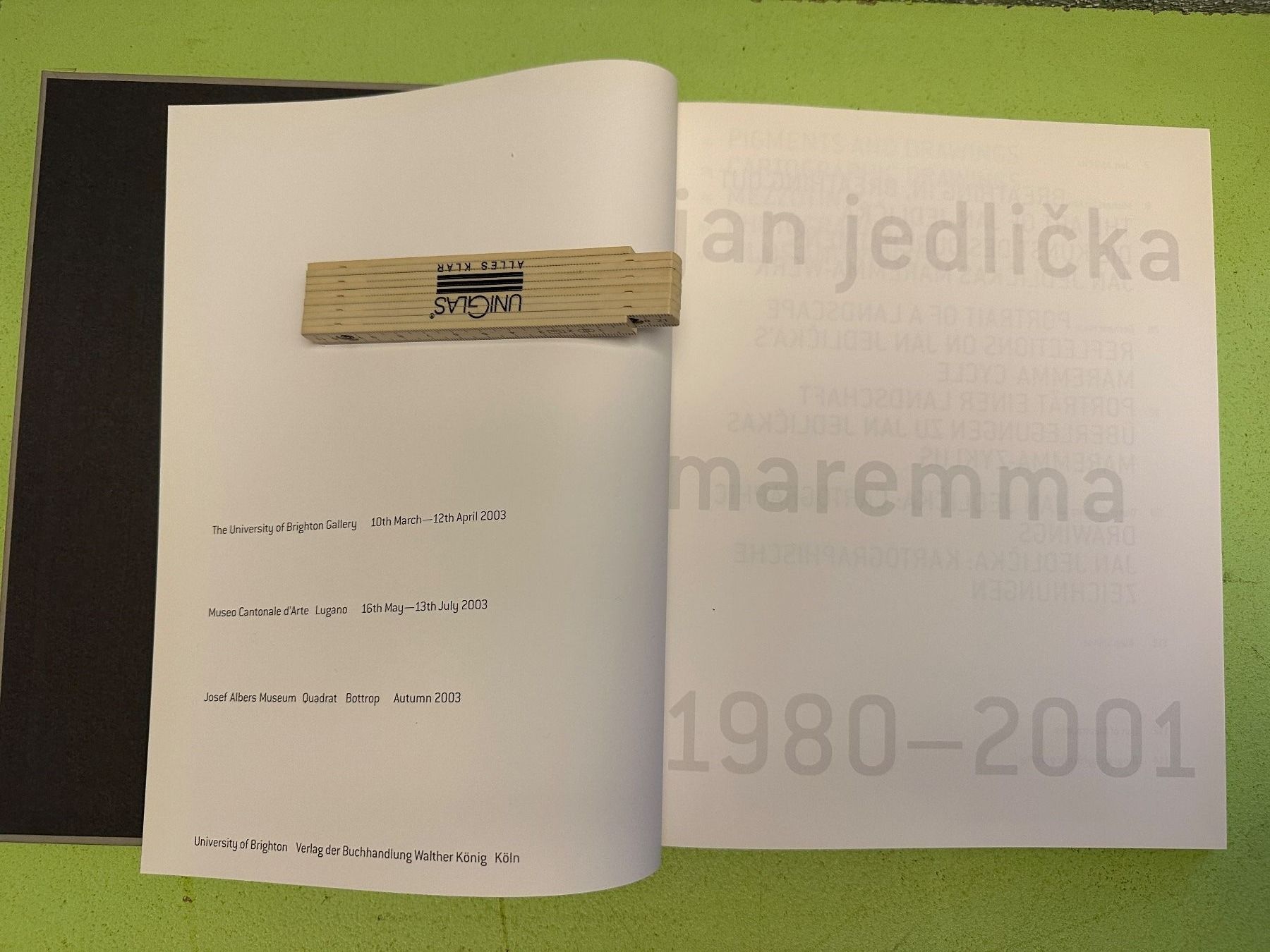 Bücher: Jan Jedlicka: Maremma 1980–2001 – Gebraucht aus Zürich von allp 1
