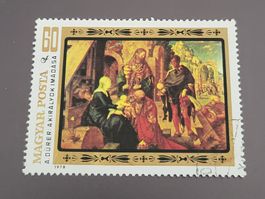 Ungarn Gemälde briefmarke