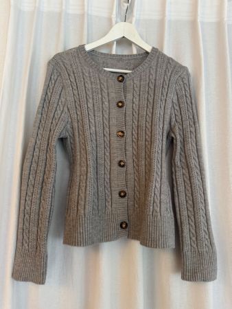 Trachten Strickjacke grau Gr. 36/38 / NEU