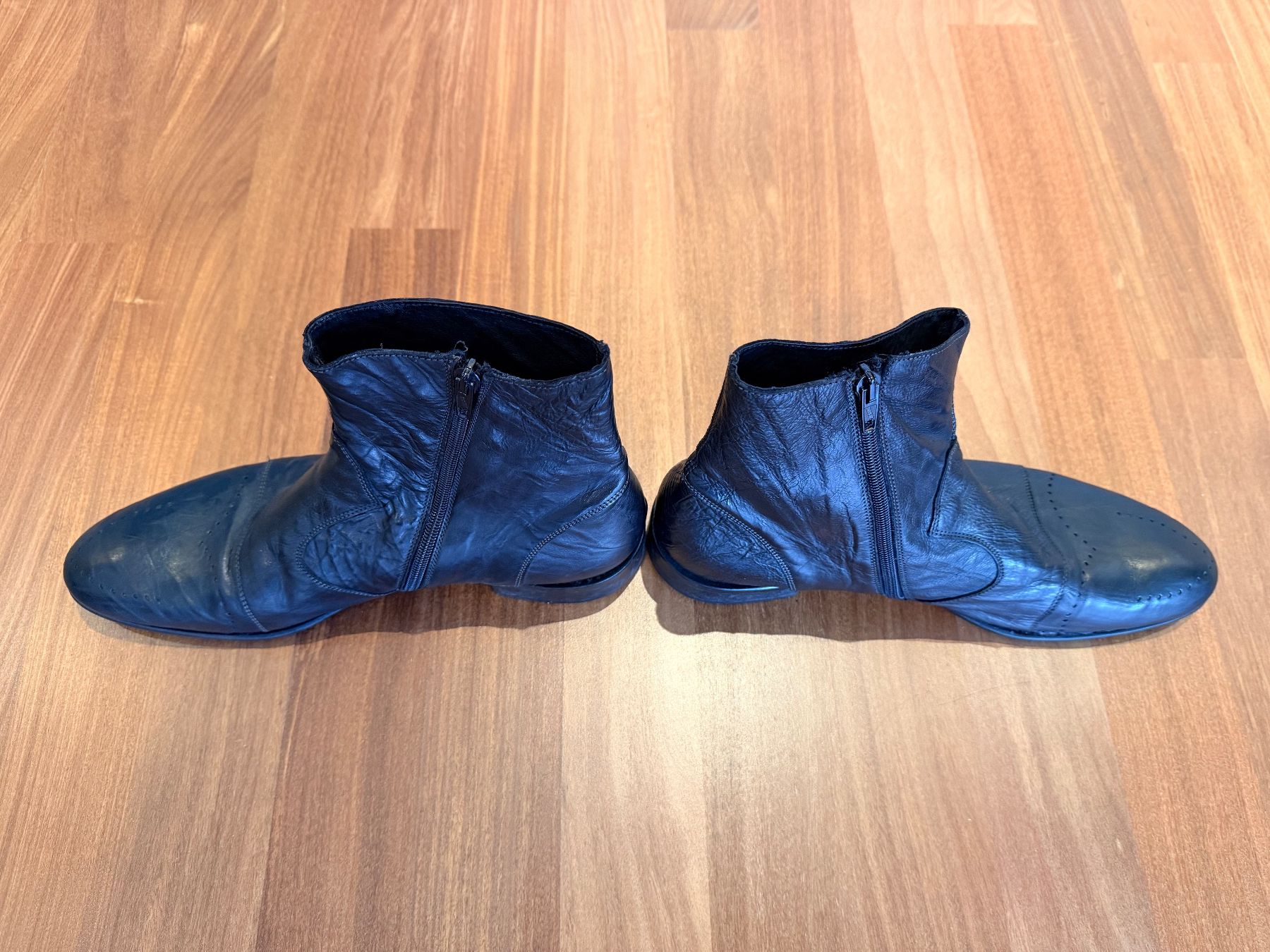Scarpe da uomo: Stiefeletten Leder schwarz "Passo per Passo" – Usato da Stans venduto da Zappa93 2