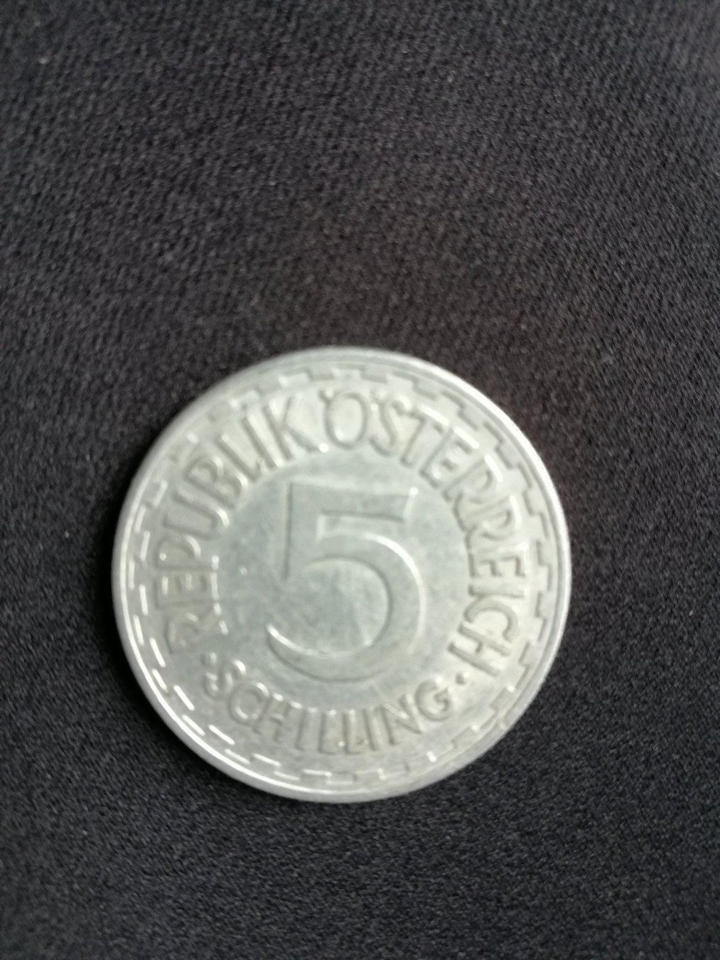 Alle Münzen: 5 Schilling Aluminiummünze 1952 – Gebraucht aus Kriens von TSCH1