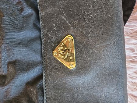 Maison Mollerus Tasche Schwarz – Schultertasche / Umhängetas