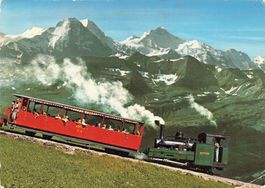 Brienz (BE) – Brienz-Rothorn-Bahn auf 2349 m mit Eiger