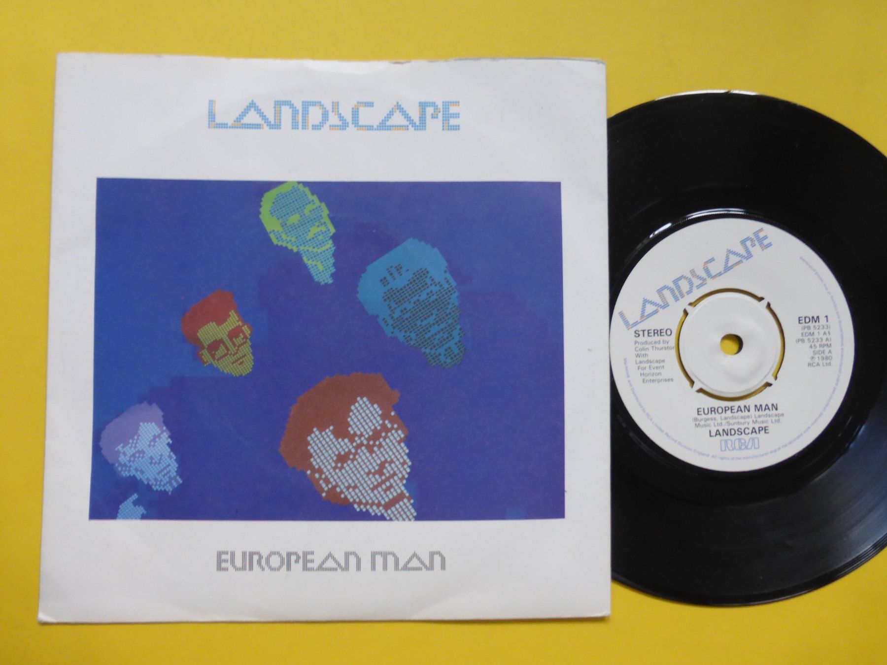 Schallplatten: Landscape – European Man – Gebraucht aus Zürich von Swiss57