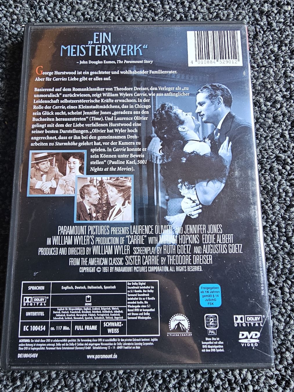 Alle DVDs: Carrie DVD (21841) – Gebraucht aus Ruswil von jan_bxl5 1