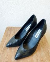 STEVE MADDEN PUMPS ECHT LEDER SCHWARZ 37 SCHUHE LUXUS EDEL