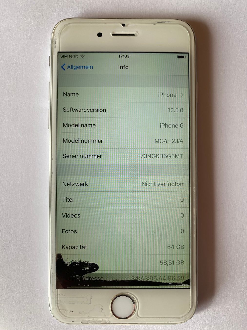 Apple Telefoni cellulari / Smartphones: Apple iPhone 6 / 64GB / Silber – Usato da Ottikon venduto da Life3 2
