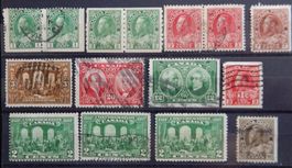 Kanada Lot mit alten Werten XVIII