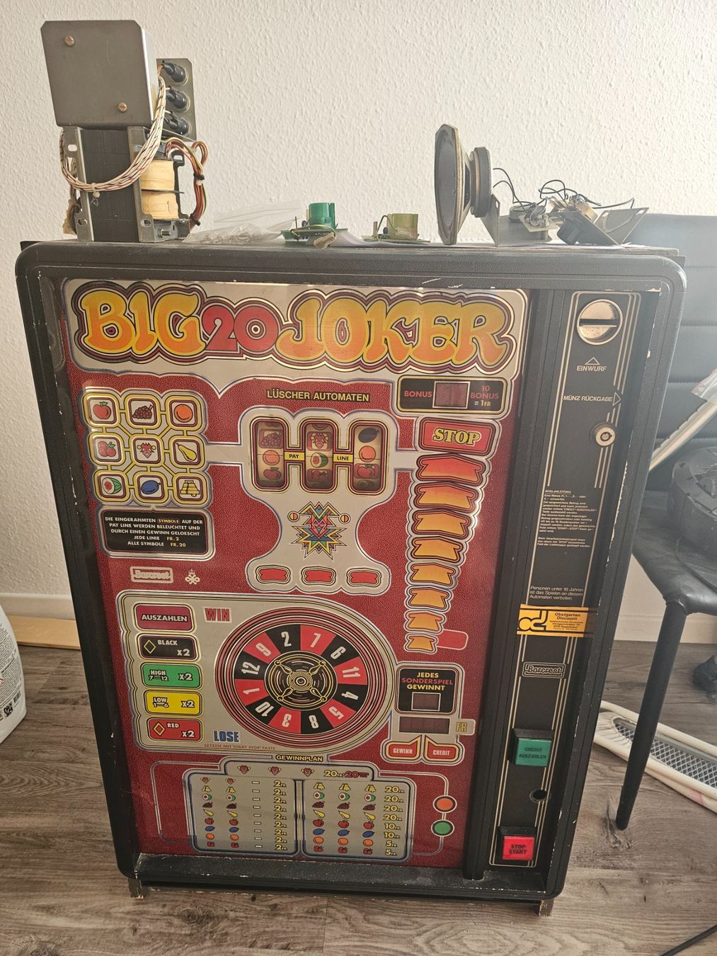 Slot Machine: Big 20 Joker – Difettoso da Wettingen venduto da Bigfoot70