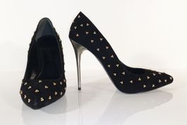 Alexander McQueen Pumps Wildleder schwarz Gr. 40.5