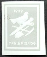 Territorial Kp II/129, grau, gesch, 2.WK, Wi Ter 222-2