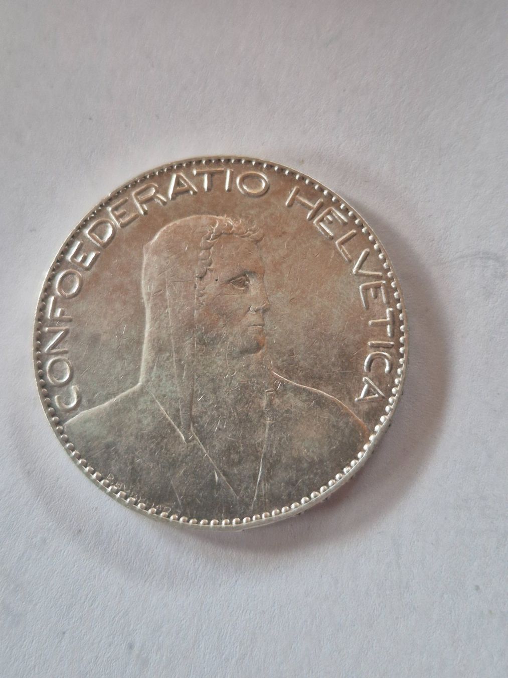 Tutti le monete: 5 Franken 1922 - Alphirte - Silber! – Usato da Mels venduto da Goldenfalcon 1
