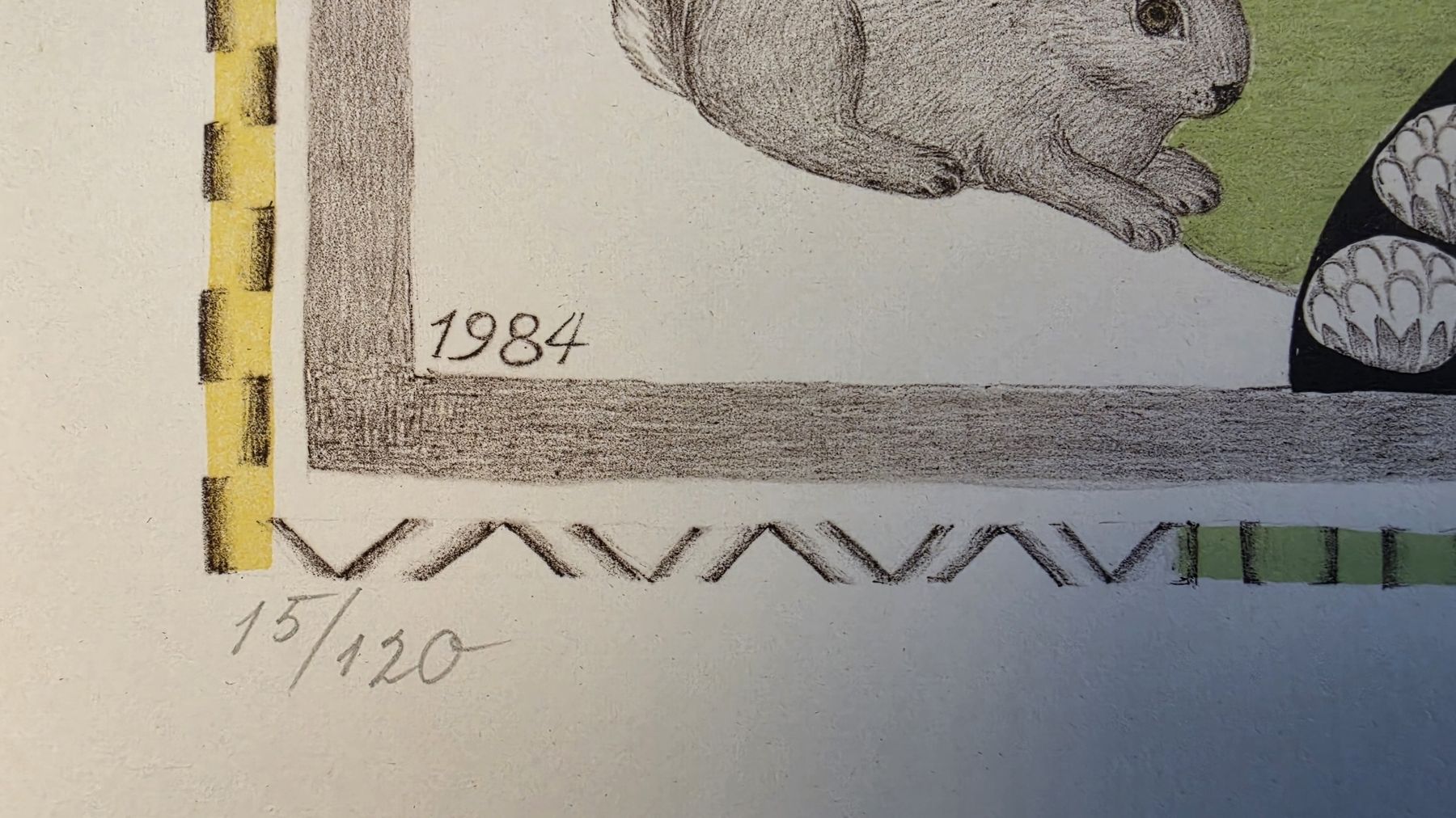 Grafica & Litografie: Willi Hartung  Orig. Farblithografie handsigniert – Usato da Emmenbrücke venduto da Kunstankaufverkauf9 2