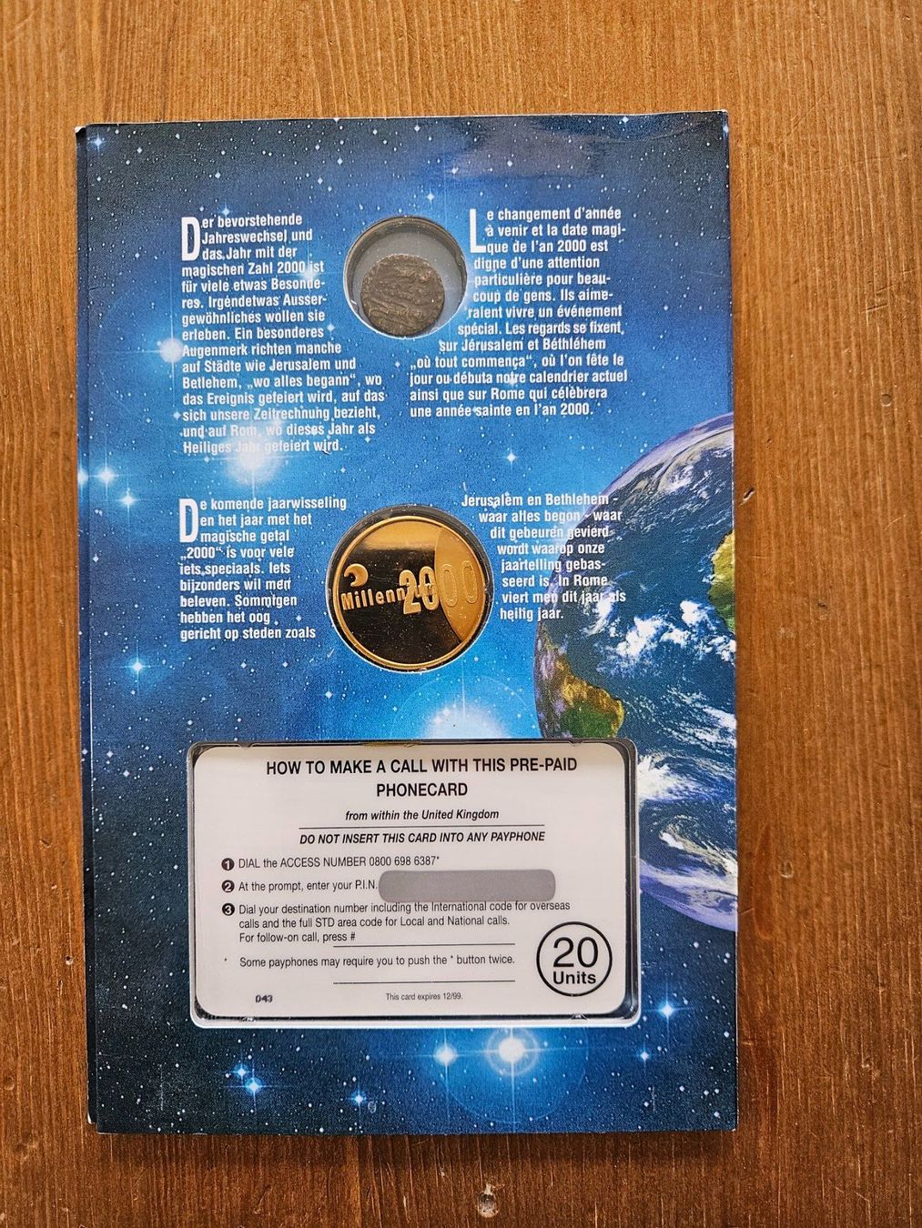 Tutti le monete: Numisfolder World Millenium Event – Usato da Rickenbach SO venduto da Bytebull 1