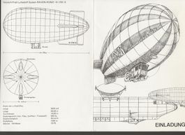 Ballon Schweiz 1973 Einladung Verkehrshaus Luzern
