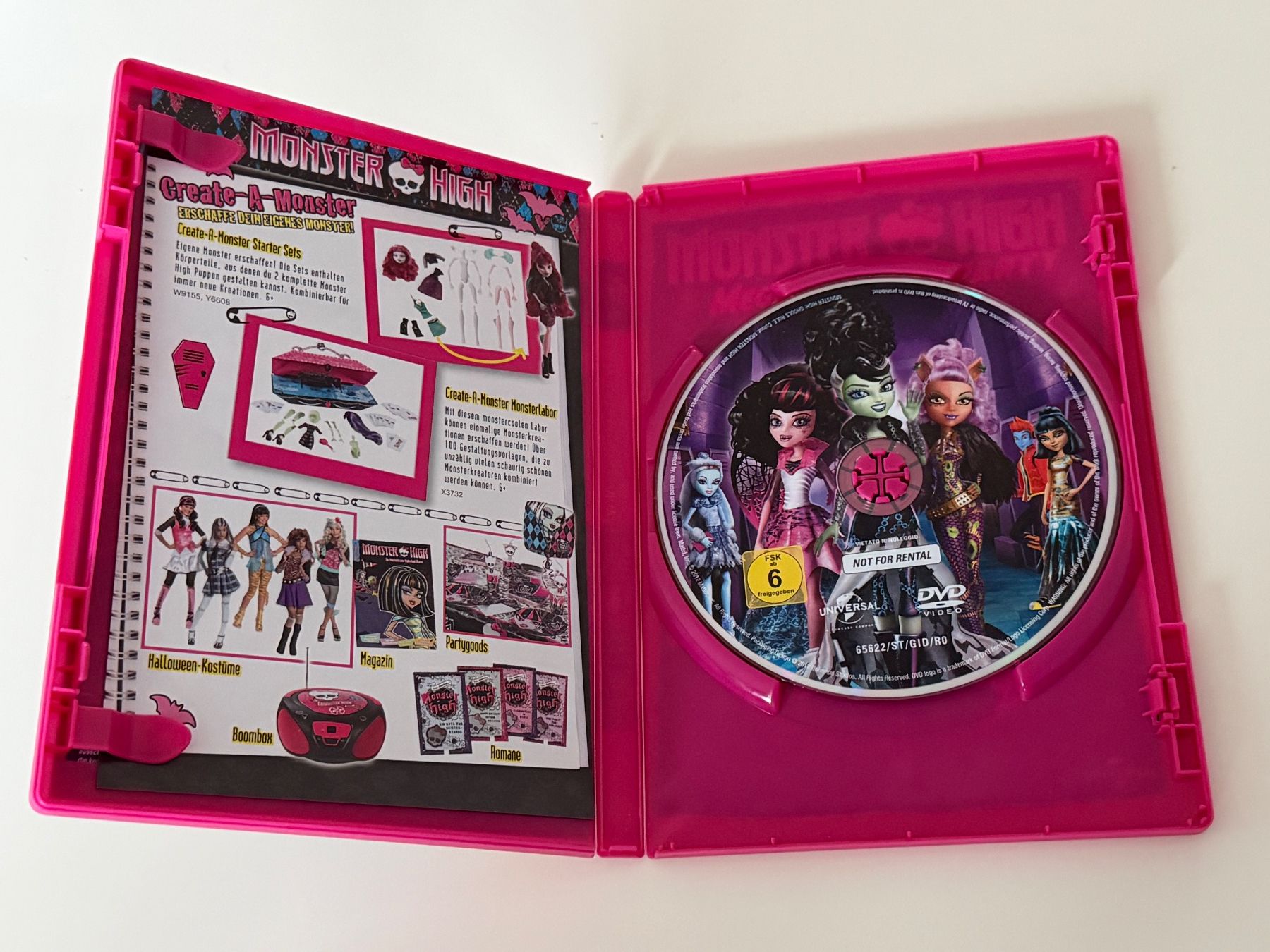 Tutti i DVDs: Monster High - Mega Monsterparty DVD – Usato da Altstätten SG venduto da sheamus 2