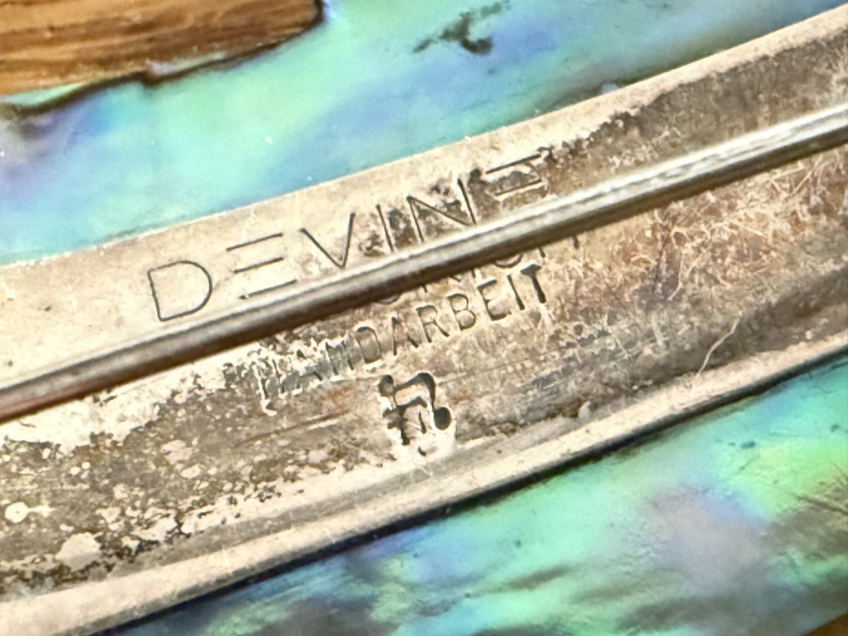 Spille & Fermagli: Brosche 800 Silber "Devine Zürich“ – Usato da Goldach venduto da Messerguru 5