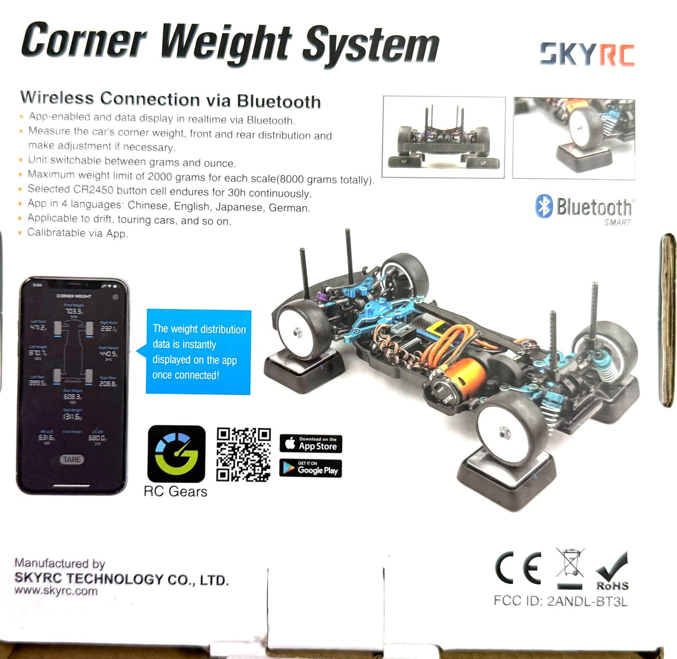 RC Modellbau: SKYRC CORNER WEIGHT SYSTEM – Gebraucht aus Yverdon-les-Bains von Fijo-rc 2