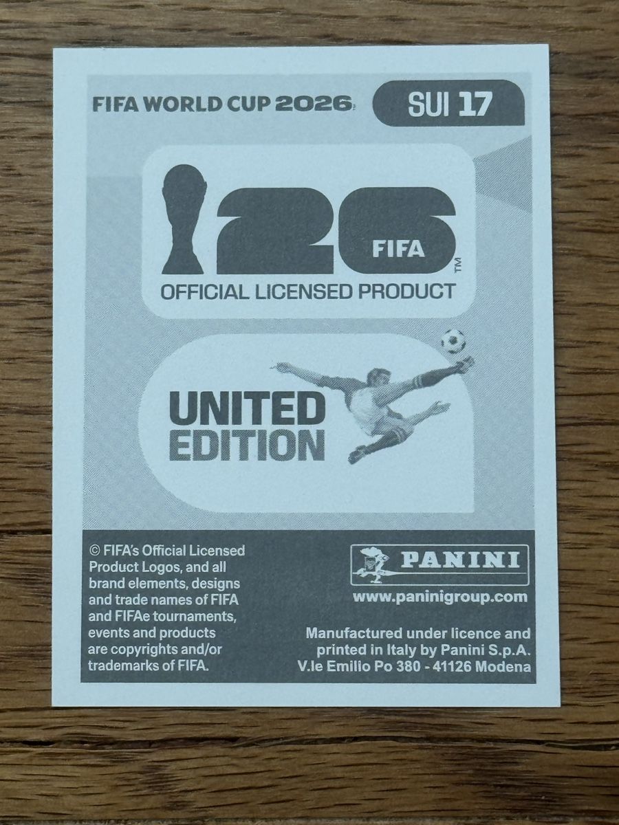 Panini Carte collezionabili: Panini Sticker WM 2026 - Embolo SUI – Nuovo (secondo la descrizione) da Mägenwil venduto da Goldfire 1