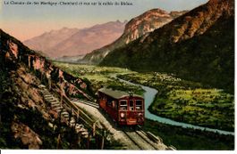 Le Chemin de Fer Martigny - Chatelard