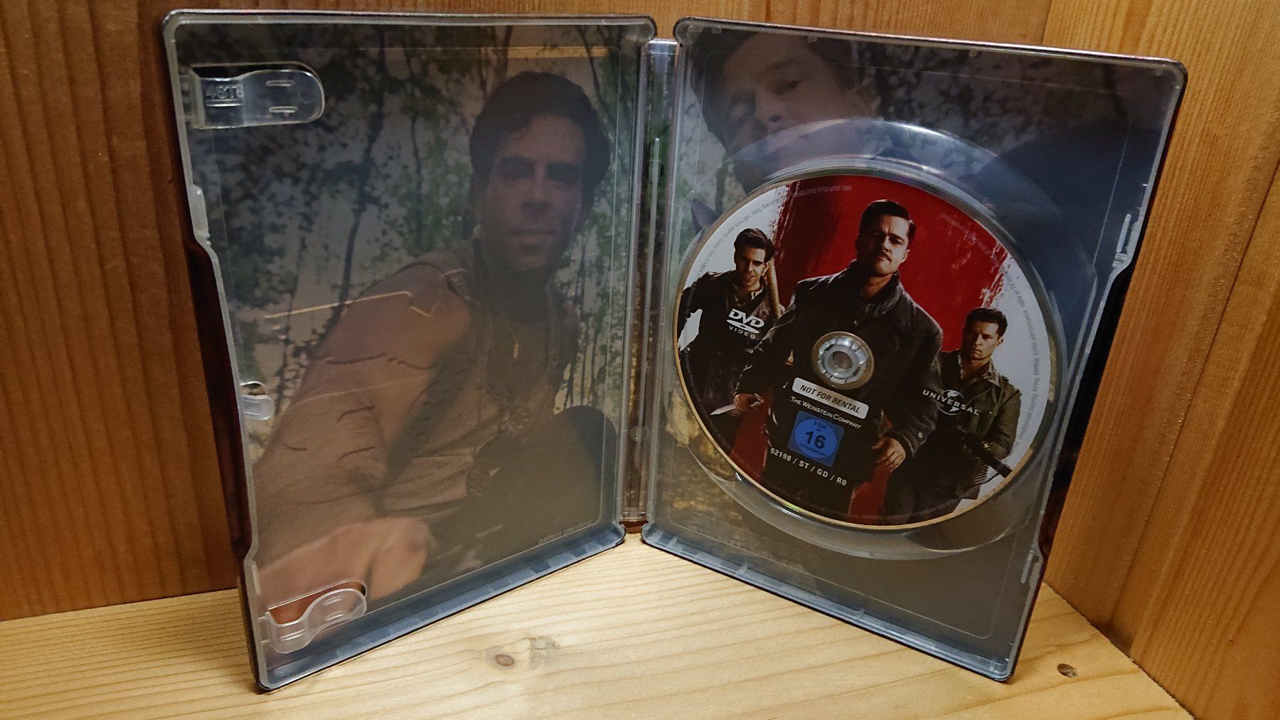 Alle DVDs: INGLOURIOUS BASTERDS DVD Steelbook – Gebraucht aus Wilderswil von Exebub 2