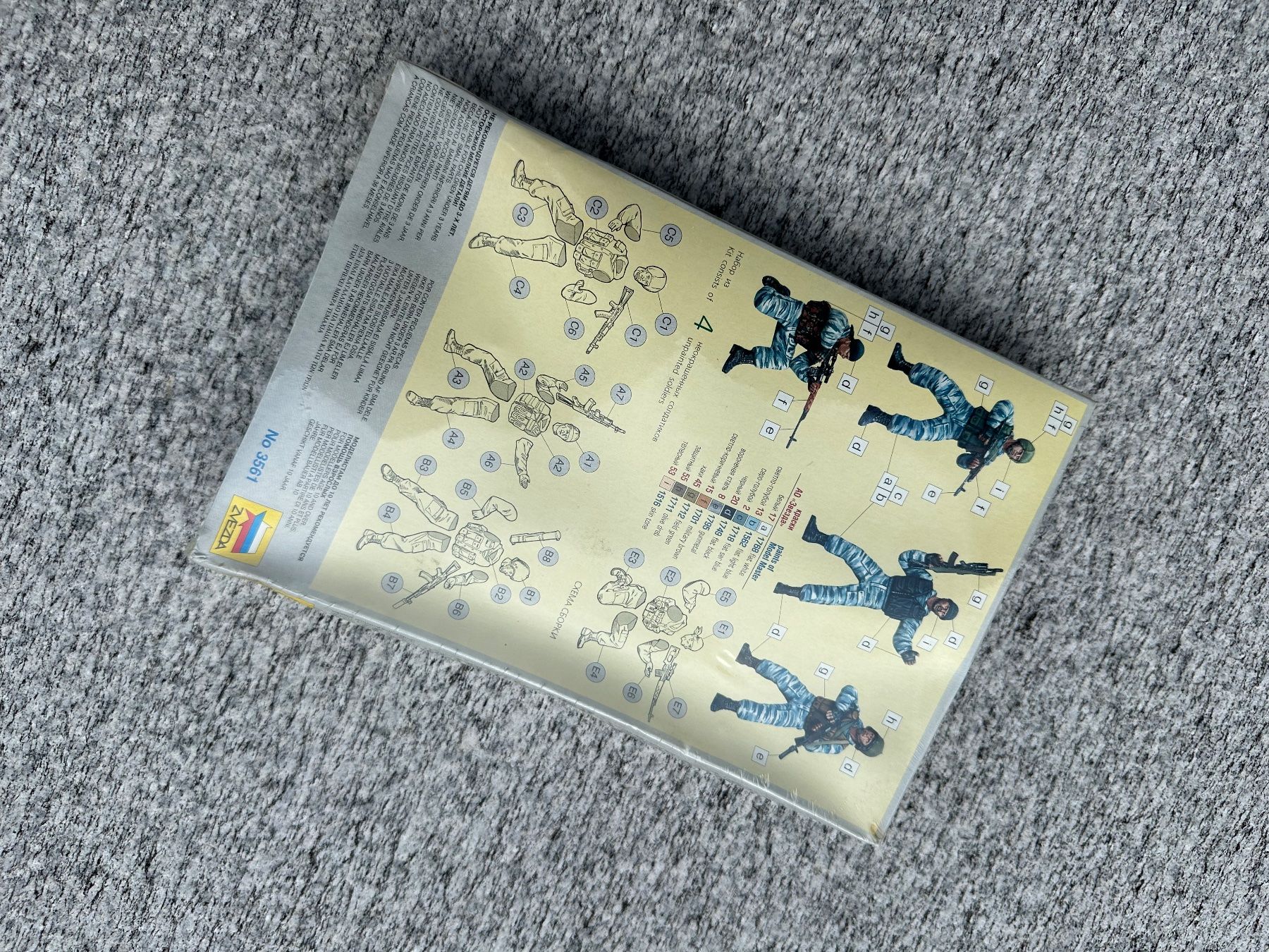 Kit di modellismo & Modellini statici: Zwezda  1:72 Figure Russian Spetsaz – Nuovo (secondo la descrizione) da Chiasso venduto da Carrara-Modellismo 1