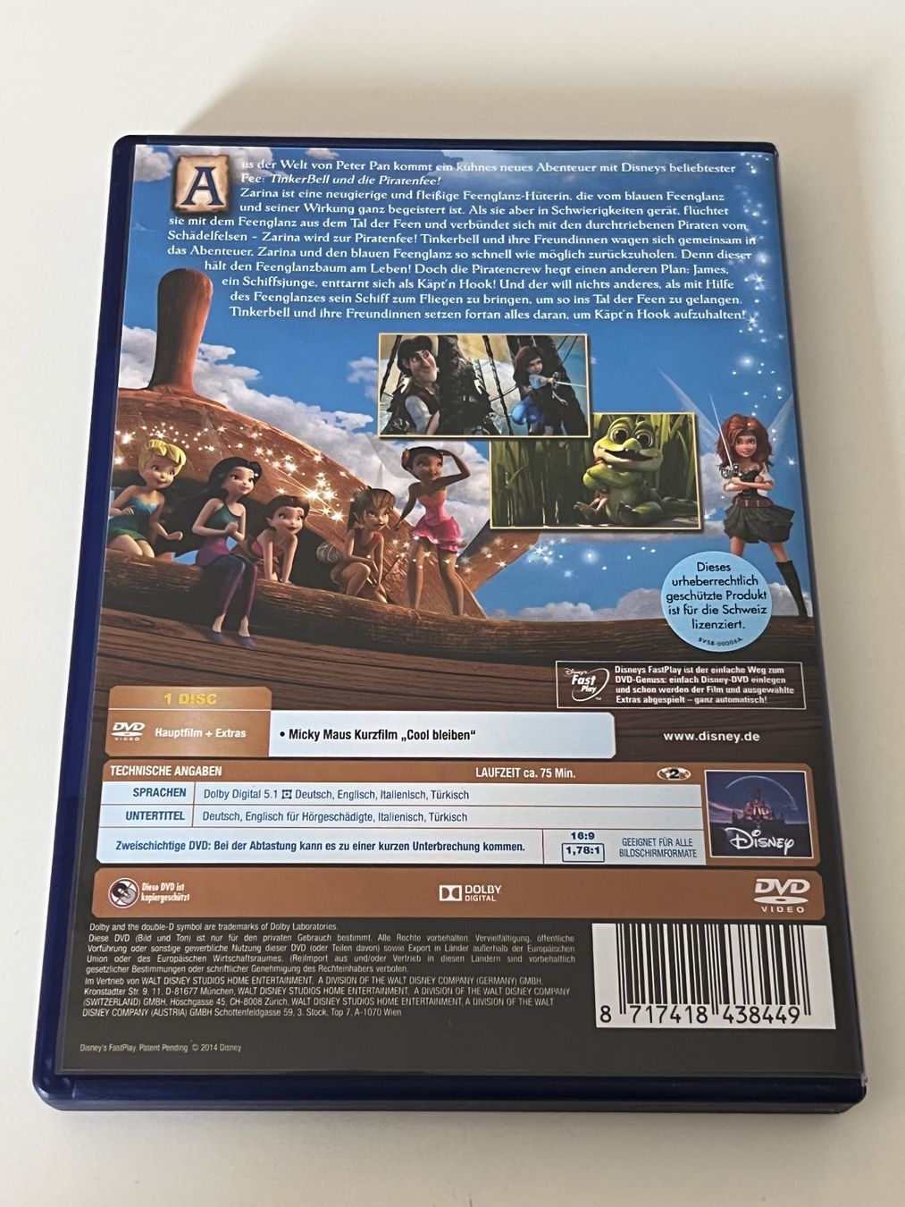 Alle DVDs: Tinkerbell - Piratenfee - DVD - Disney – Neu (gemäss Beschreibung) aus Altstätten SG von sheamus 1