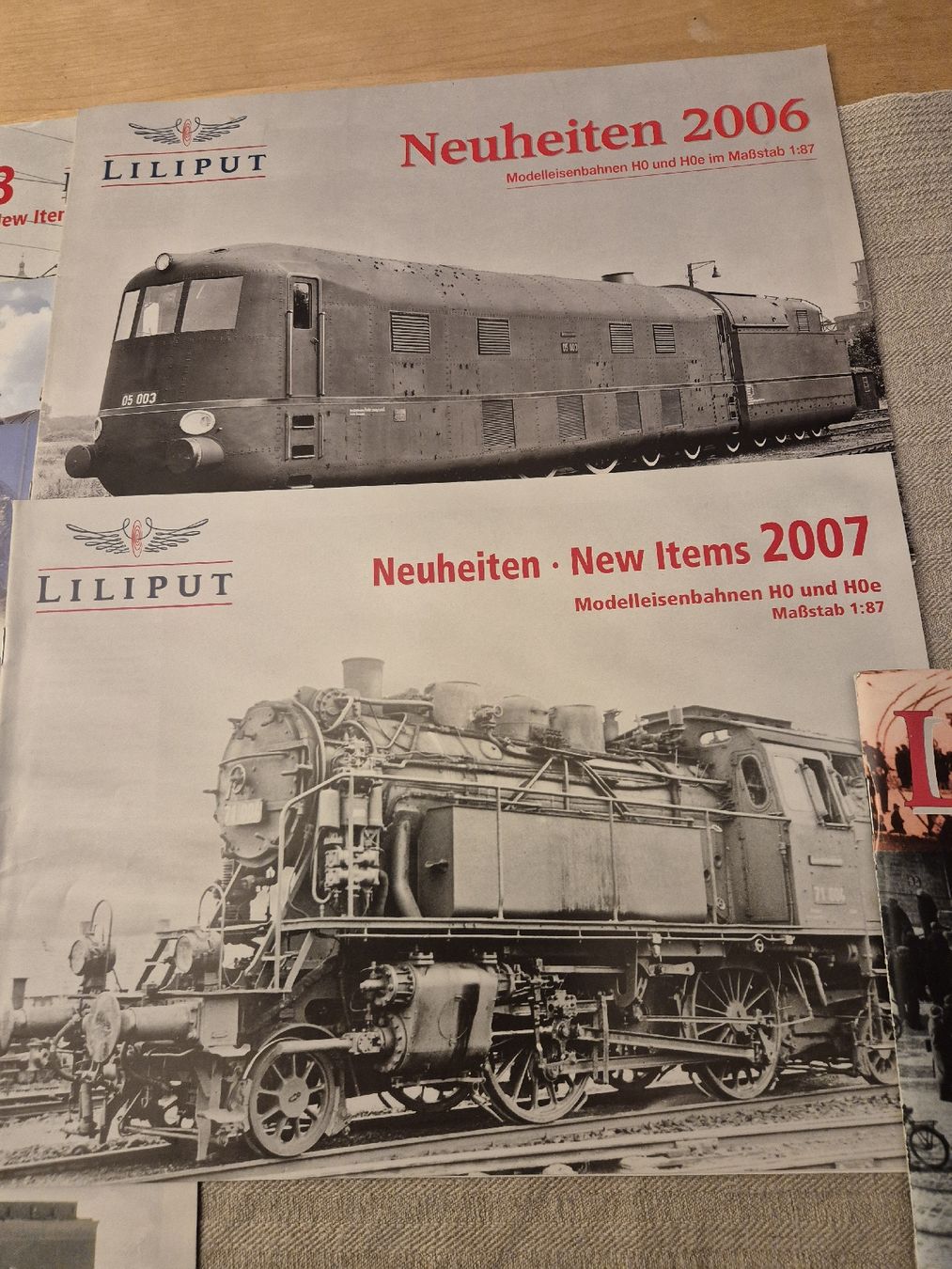 Riviste & Magazine: Liliput Kataloge/Prospekte – Usato da Ehrendingen venduto da Amigo5 1