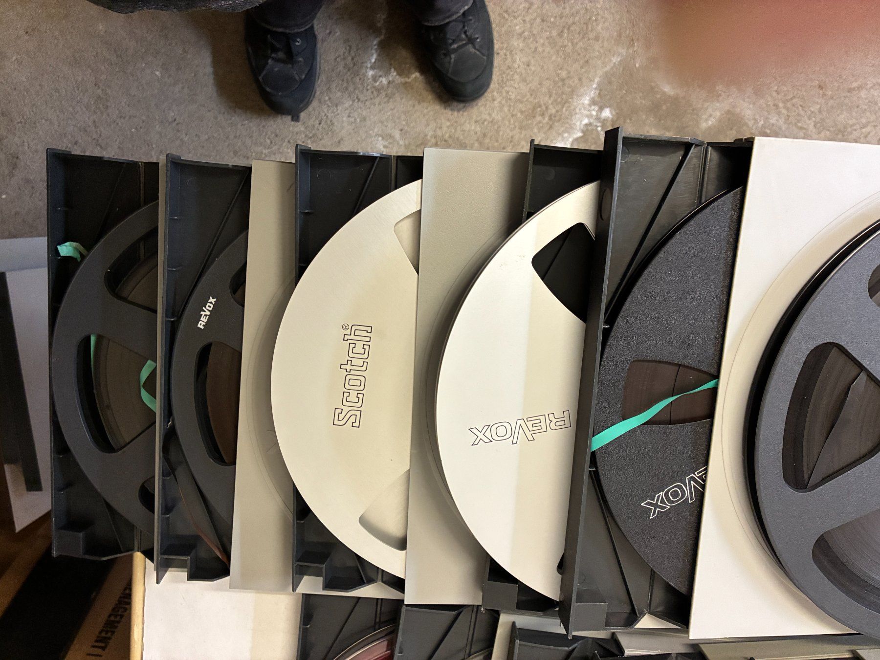 Revox Apparecchi a nastro: Revox  Spulen mit Schuber – Difettoso da Thun venduto da hei_x2mr 2