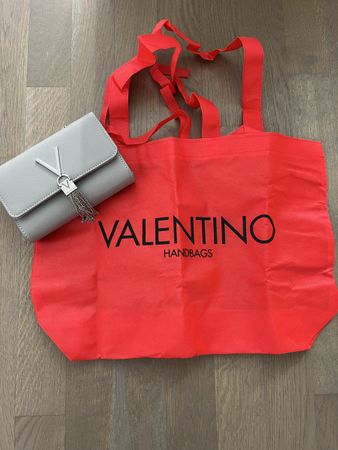 Valentino Handtasche grau neu!