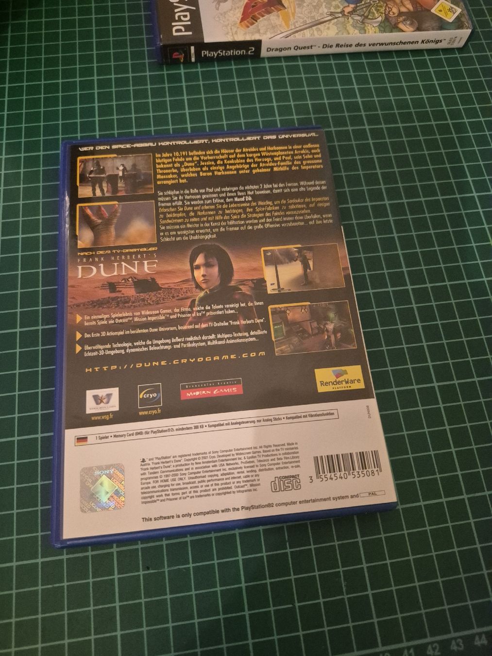 Sony Giochi: Dune - Playstation 2 Game - Cool Sci-Fi Adventure Game! Ps2 – Usato da Meyrin venduto da Retro-GZ 2