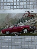 Autoprospekt Opel Rekord Coupé von 1964