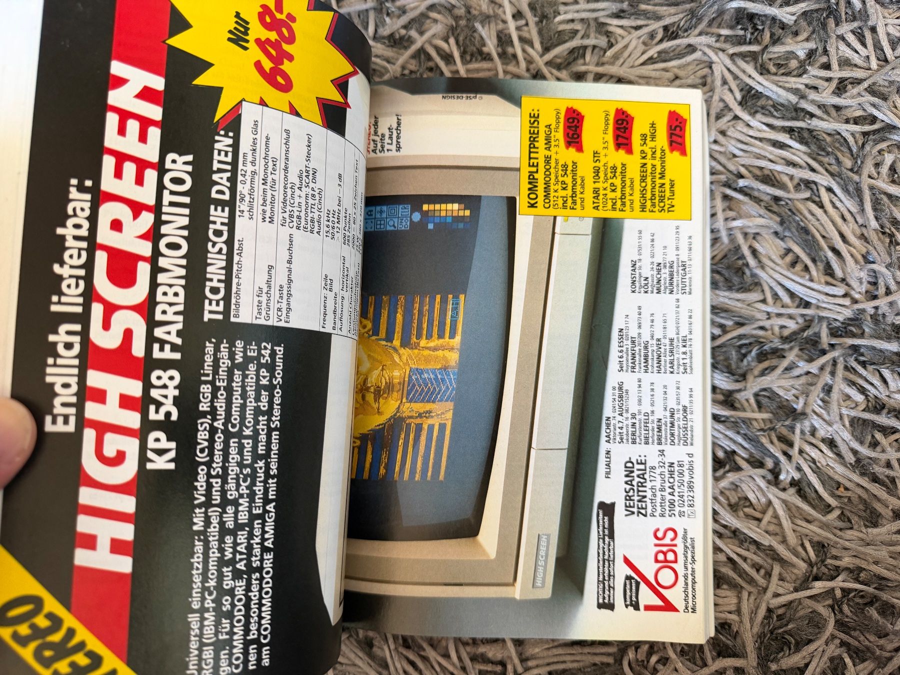 Libri: Amiga Katalog 1987/88 – Usato da Adliswil venduto da synchrot 2