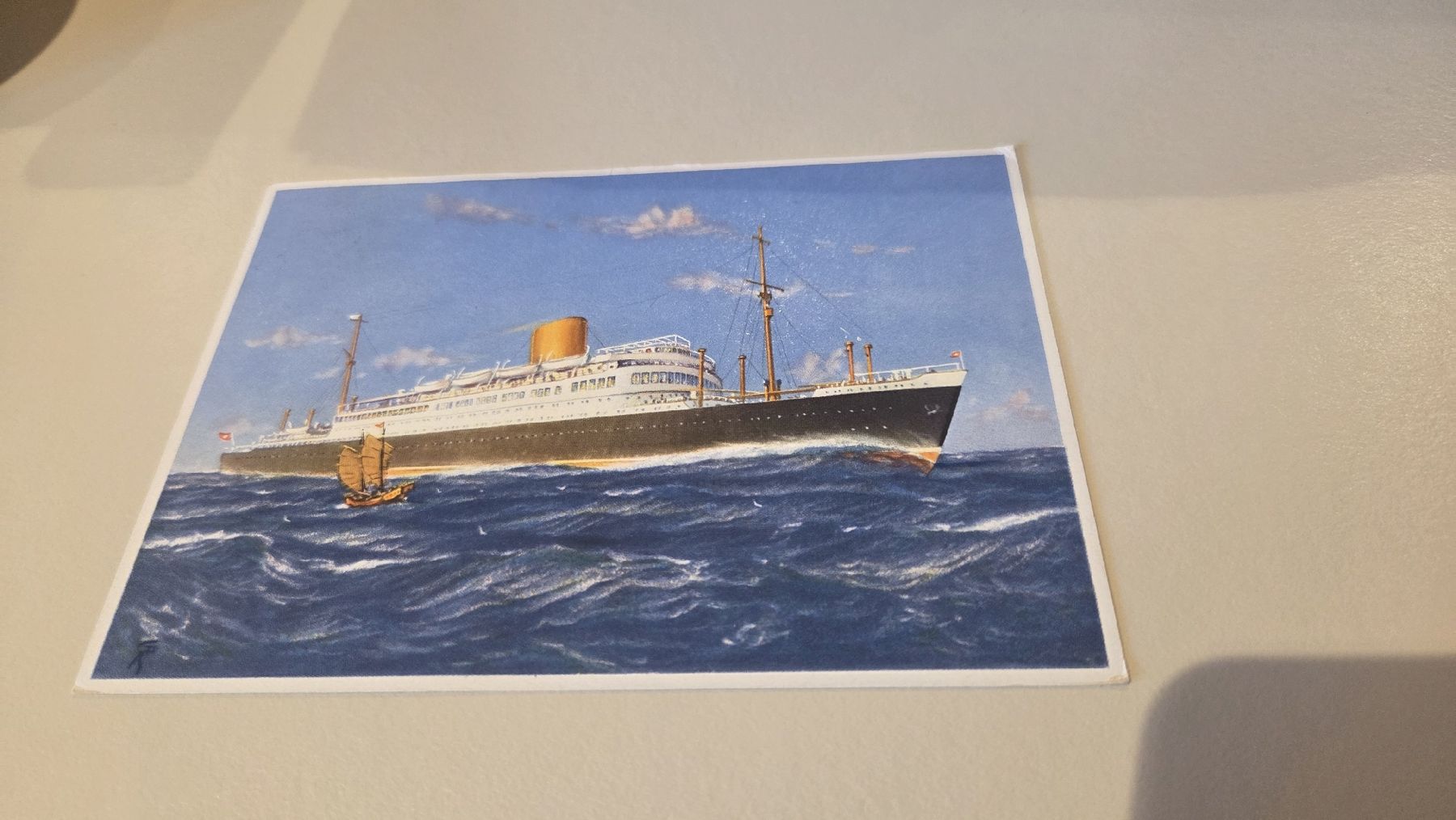Alle Briefmarken: Deutsches Reich Ansichtskarte LlOYD Bremen – Gebraucht aus Arni AG von Moth68 1