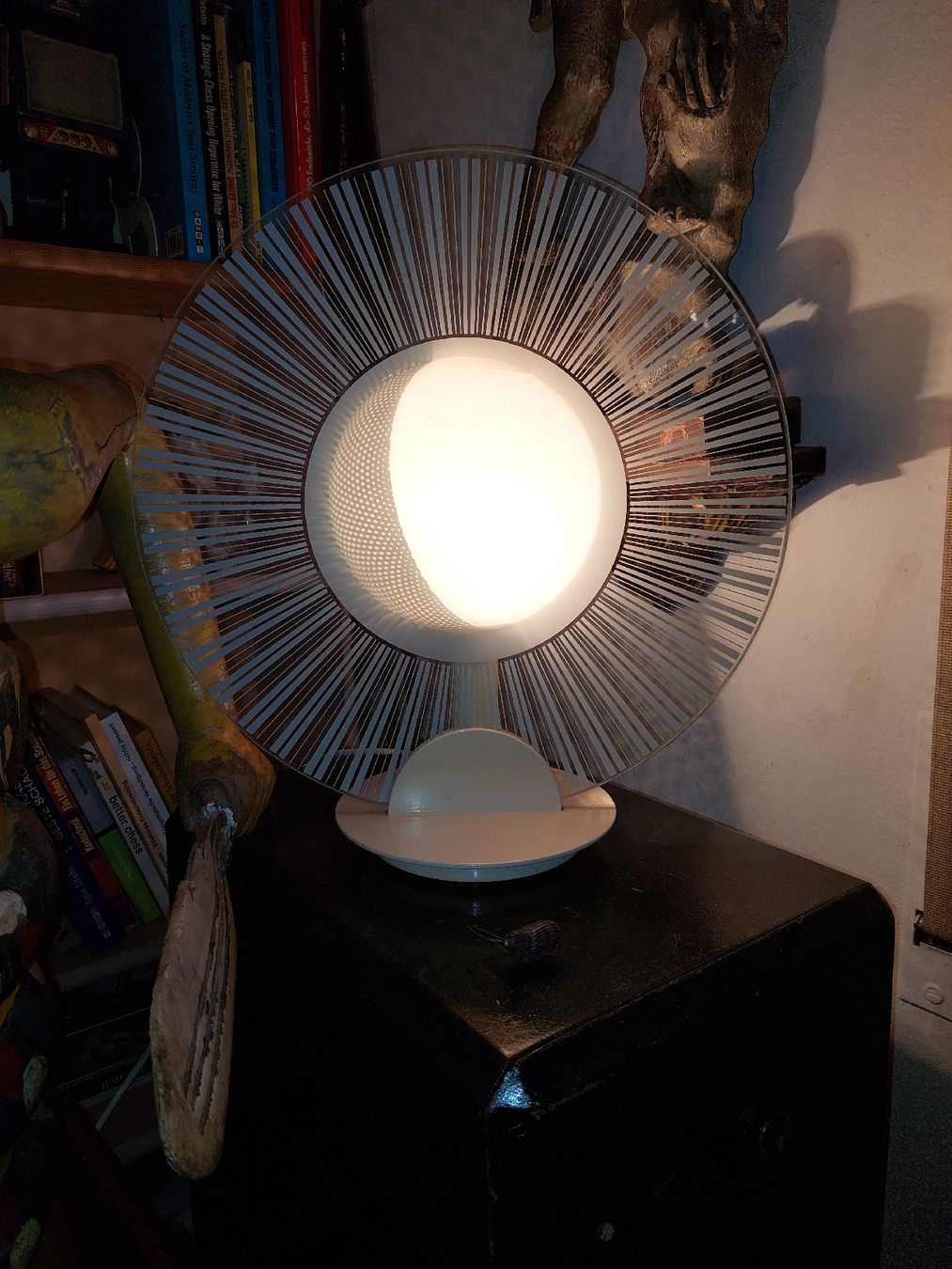 Lampen: Designer Tischlampe Space Age Solar Eclipse Lamp – Gebraucht aus wabern von Torrubirubi