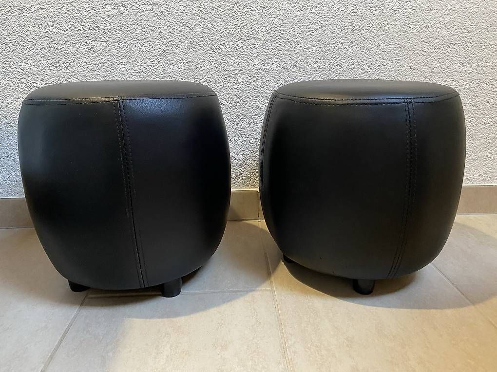 Tabourets: Schöne Kunstleder Hocker 3 Stück  – D'occasion à Koblenz par man_6kgw 2