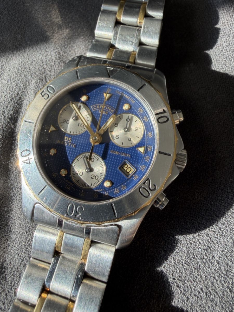 Certina Orologi: Certina DS Nautic Chronograph UHR – Usato da Zürich venduto da Rocola26 7