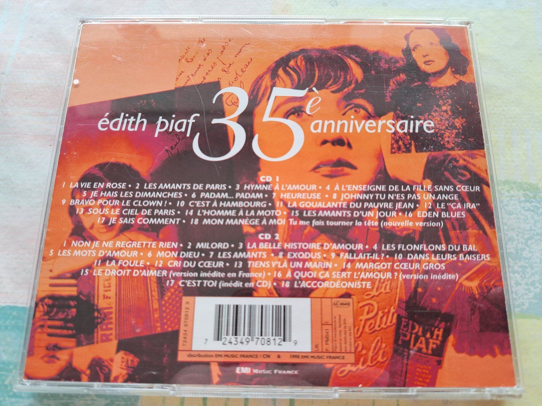 CD: Cd Edith Piaf - 35 ème anniversaire  – Usato da Pully venduto da bro_n52j 1
