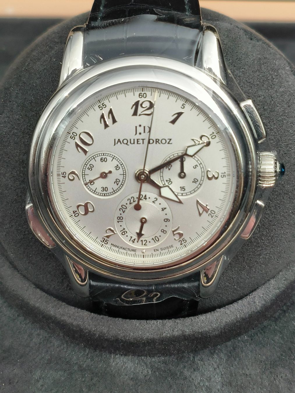 Jaquet Droz Orologi: Jaquet-Droz – Usato da La Chaux-de-Fonds venduto da curtitswisswatches