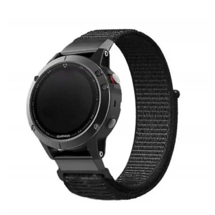 Garmin Fenix 6 Nylon Klettverschluss Ersatz Armband 2