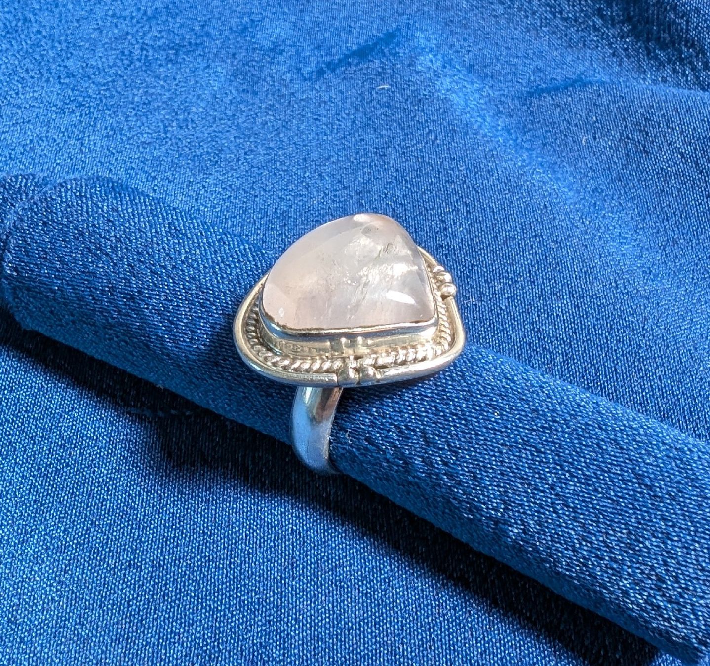 Ringe: Bague PIERRE DE LUNE Véritable & Argent 925 – Neu und originalverpackt aus Lausanne von Ory7